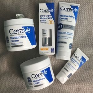 Bundle of cerave moisturizer